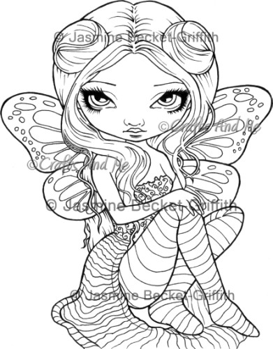 jasmine becket griffith coloring pages - photo #10