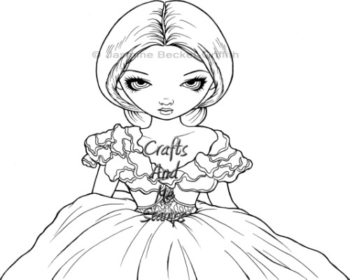 jasmine becket griffith coloring pages - photo #22