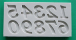 Numbers Art Mould